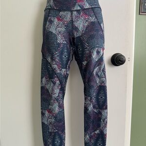 Patagonia Black and Red Patterned Leggings